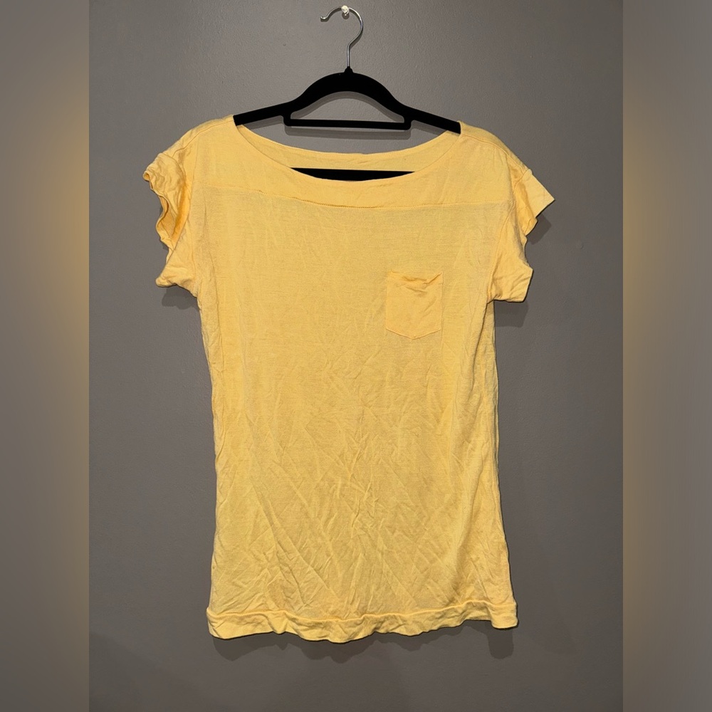 XS Coldwater Creek T-Shirt Top with front pocket